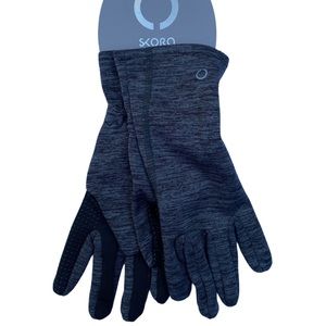 Skora Cold Weather Gloves, Grey, Reflective, Touch Screen, Women, Small/Medium